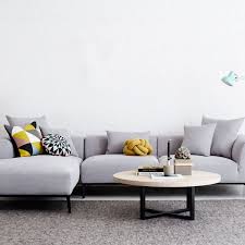 Contemporary Danielle Grey Chaise Lounge Scandinavian Furniture Interieur