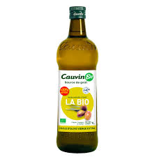 Huile D Olive Vierge Extra Bio Cauvin La Bouteille De 1l A Prix Carrefour