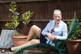 Granny fingers herself for ultimate pleasure