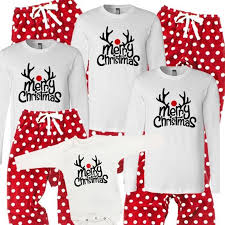 Merry Christmas Family Pajamas Reindeer Pajamas Matching Etsy In 2020 Matching Family Christmas Pajamas Family Christmas Pajamas Christmas Pajamas