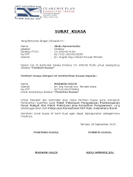 Surat keterangan sehat dari dokter dan psikiater; Surat Kuasa Mengikuti Lelang Pdf