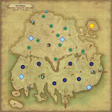 Panel Phlite 日記 モブハント地図 漆黒のヴィランズエリア Final Fantasy Xiv The Lodestone