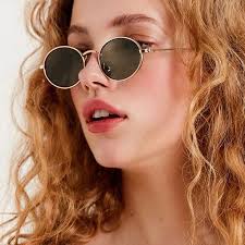 Small Sunglasses Gince Goods Danny Small Sunglasses Chocolate Brown/Burgundy