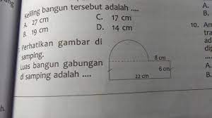 Maybe you would like to learn more about one of these? Luas Bangun Gabungan Di Samping Adalah A 64 Cm B 154 Cm C 209 Cm D 286 Cm Brainly Co Id