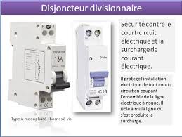 Qu Est Ce Qu Un Disjoncteur Divisionnaire Schema Electrique Installation Electrique Electricite Maison