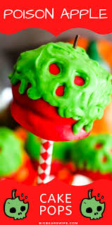Poison Apple Cake Pops Big Bear S Wife