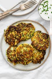 How many carbs in zucchini fritters. Zucchini Fritters Gluten Free Low Carb Keto Downshiftology