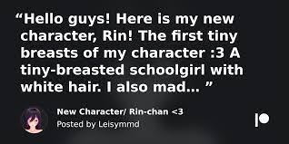 New Character/ Rin-chan <3 | Patreon