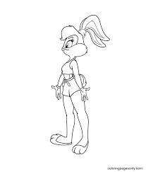 Cool baby bugs bunny and lola love coloring page. Lola Bunny Beautiful Coloring Pages Lola Bunny Coloring Pages Coloring Pages For Kids And Adults