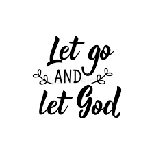 Let Go And Let God Lettering Calligraphy Vector Ink Illustration Stock Illustration Illustration Of Inspirational Quote 176651204