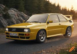 Image result for Rallye Yellow 1976 Audi