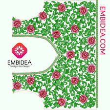 Machine embroidery blouse neck designs available: Blouse Embroidery Designs Images Free Download Novocom Top
