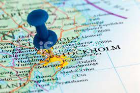 De luchthaven is in 1959 in gebruik genomen als vervanging voor bromma waar de baan te kort was. Stockholm Kaart Europa Zweden Stockfoto S Freeimages Com