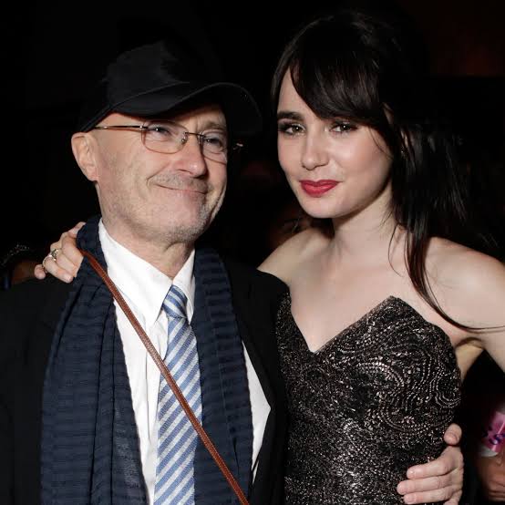 Lily Collins recalls growing up as Phil Collins' daughter