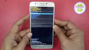 Hard Reset Samsung Galaxy J7 Prime Pattern Lock With Hang Solution Youtube
