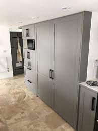 These floor to ceiling bookcase designs range from classic dark wood to bright, white and modern. Handmade Kitchen Fitting A Howdens Kitchen Carpentry By Craig Ross