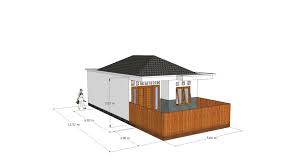 Contoh denah rumah tipe 36. Rumah Tipe 36 3d Warehouse