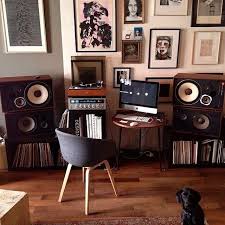 Pin By Alp Acar On Speakersandcoffee Record Room Vinyl Room Sound Room