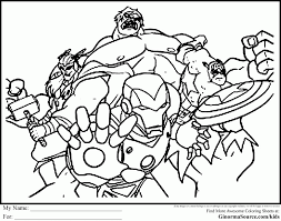 Maybe you would like to learn more about one of these? Avengers Coloring Pages For Kids Coloring Home