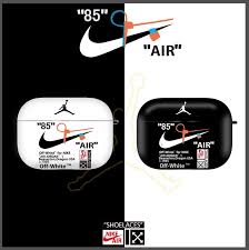 Nike Air Jordan Off White Protective Cover Case For Apple Airpods Pro Airpods 1 2 In 2020 Air Jordans Trendy Iphone Cases Nike Air Jordan