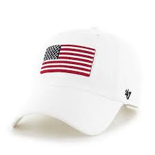 Operation Hat Trick Clean Up W Side Embroidery White 47 Brand Adjustable Usa Flag Hat Flag Hat Hats Usa Flag