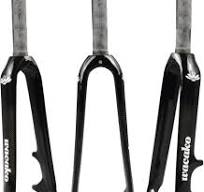 HIMALO in Carbonio Forcella Rigida per Bicicletta 14/16/18/20/22 Pollici Forcella BMX 1-1/8'' Tubo Dritto QR Freno A Disco Forcella Anteriore ...