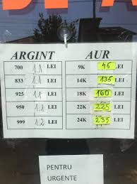 Cat e gramul de argint? Dalili Gold Amanet Photos Facebook