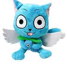 Fairy Tail Anime Happy Stuffed Plush Pillow Toy Fairy Tail Anime Anime Fairy Fairy Tail Happy