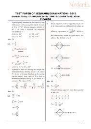 6.1 download jee main 2019 april shift 1 question paper. Jee Main 2019 Question Paper With Solutions 11th January Evening