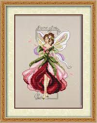 Cross Stitch Chart Rose Fae Passione Ricamo Passione