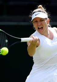 Simona halep celebrated what she called her 'best ever game' as she won her maiden wimbledon title on saturday. Simona Halep Wimbledon Tennis Championships 07 01 2019 Celebmafia