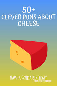 Writing a funny birthday wish message for dad is not a very easy task to do. 50 Clever Cheese Puns That Don T Get Any Cheddar Than This