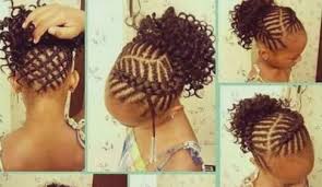 These braids cascade down the side and back of the head. African American Braid Hairstyles For Little Girls Tutorial