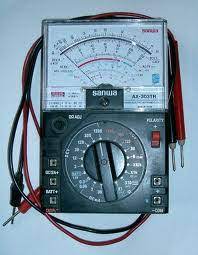 Cara menggunakan avo meter atau multimeter analog disertai cara pembacaannya. Cara Menggunakan Multimeter Analog Dan Digital Ilmushoru
