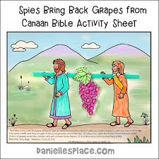 May we trust the lord enough to let him take care of us in his own time. Joshua And Spies Bible Crafts For Kids
