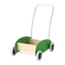 Mula Toddle Wagon Walker Green Birch Ikea Ikea Baby Activity Center Wooden Toys