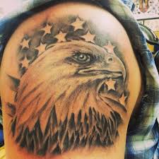 American Flag Eagle Tattoo Black And White American Flag Eagle Head Bird American Flag Tattoo Eagle Tattoo Flag Tattoo