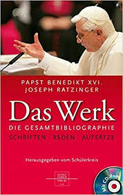 Auszüge aus den wichtigsten schriften des pontifikats von papst benedikt xvi. Papst Benedikt Xvi Joseph Ratzinger Das Werk Mit Cd Rom Veroffentlichungen Bis Zur Papstwahl 9783867440028 Amazon Com Books