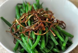 Green Beans With Crispy Leeks The Creekside Cook Recipe Farmers Market Recipes Leeks Green Beans