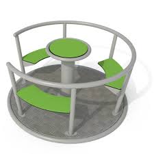Roundabout TORNADO 130 Playground equipment | Inter Play ...