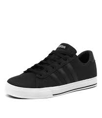 New Adidas Adidas Neo Daily Black White Mens Shoes Shoes Casual Sneakers Sneakers Casual Adidas White Casual Shoes Mens Casual Shoes White Casual Shoes