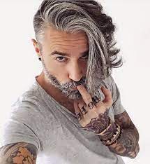Ilikelookingatnakedmen Grey Hair Men Mens Hairstyles Thick Hair Mens Hairstyles