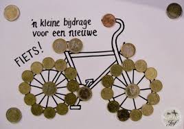 Geldcadeautje Geld Voor Een Nieuwe Fiets Geldgeschenk Fahrrad Basteln Geschenke Und Geldgeschenke Basteln
