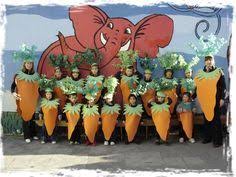 Carotte Diy Costumes Kids Carnival Crafts Fruit Costumes