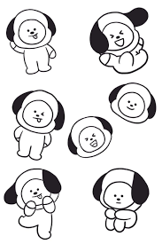 Check spelling or type a new query. Coloring Pages Gambar Bt21 Untuk Mewarnai Novocom Top