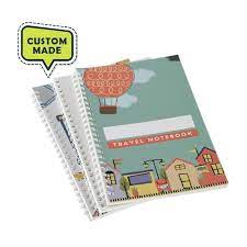 Add an image, text, or an artful combination of both. Custom Made A5 Wire O Notebook Custom Diaries Greenworks
