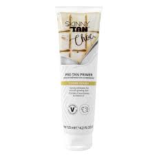 Very lightly moisturise drier areas such as knees, elbows, ankles and wrists. Pre Tan Primer 125ml Skinny Tan Uk