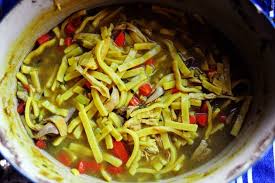 This Homemade Chicken And Noodles Recipe Is Thick And Hearty Recipe Homemade Chicken And Noodles Soup Recipes Chicken Noodle Chicken Noodle Soup Homemade