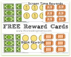 using a reward system to encourage obedience free printable