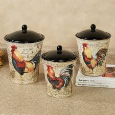 All you need to do is spend a while looking around. Gilded Rooster Kitchen Canister Set